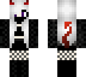 demon girl with mask