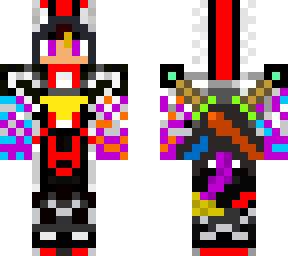 fire and ice mystical red warrior boy