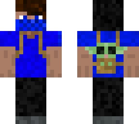 gangsta steve carrying baby yoda (v.2)