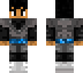 goku black belt blue
