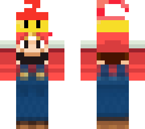 mario holding super mushroom