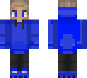 medium hooded blue purpled