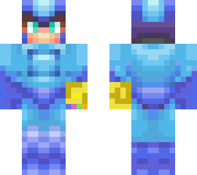 mega man with infinity glove