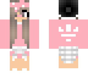 pink girl skin - casual