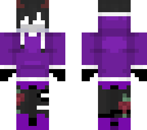 purple-hooded phantom ghost