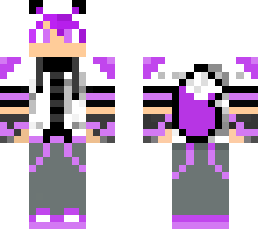 purple wolf boy