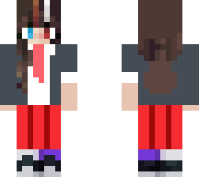 rin's skin school uniform