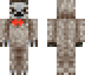 sloth with bow tie