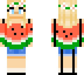 water melon girl
