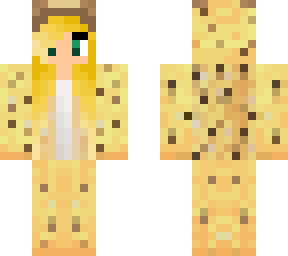 blonde girl ocelot onesie