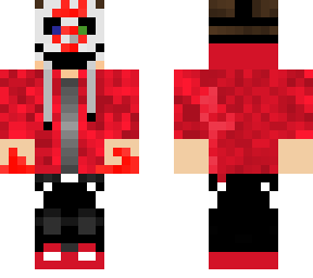 bloody hand clown
