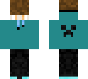 blue hodie boy