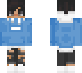 blue hypebeast boy
