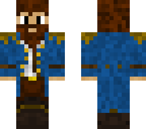 blue pirate captain