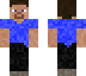 blue shirt steve
