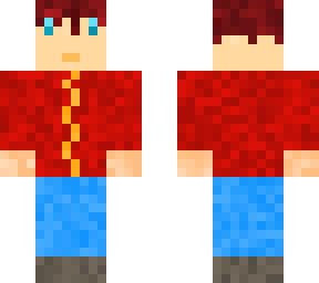 boy with wool clothes