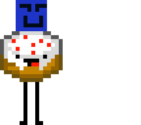 cake dude with a new face (still dont know what it is)
