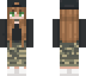 camo girl