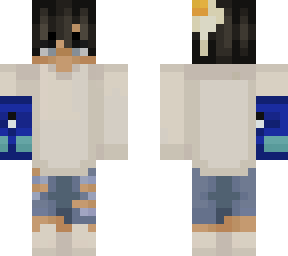 classic blue fish boy