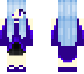cute blue girl