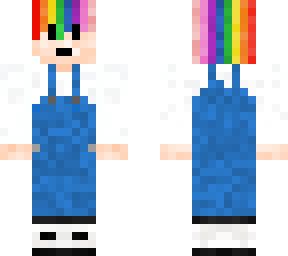cute boy in overalls