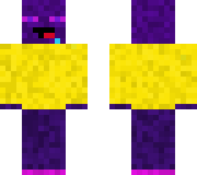 enderman derp in yellow sweater