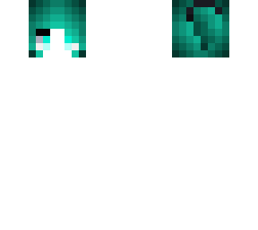 gamer girl - cyan (w/headphones!) // hb