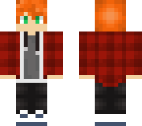 ginger boy w/ green eyes