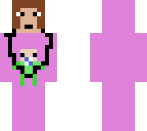 girl with baby
