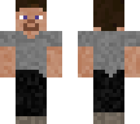 gray shirt steve