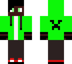 green sweatshirt boy