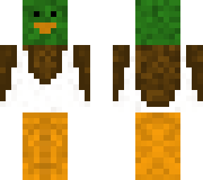mallard duck skin