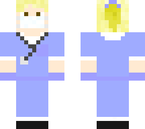 nurse/doctor (girl, brown eyes, blonde hair)