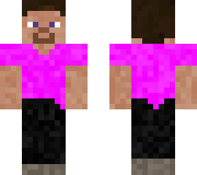 pink shirt steve