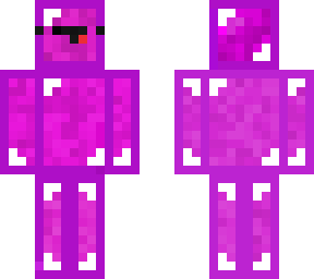 pink skeppy with face up