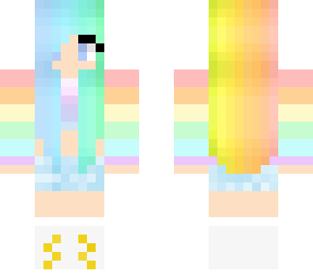 rainbow girl