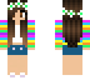 rainbow girl