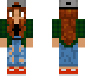 skater ginger girl