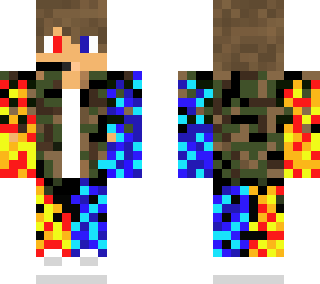 sunlitoaster49 fire/water leger skin