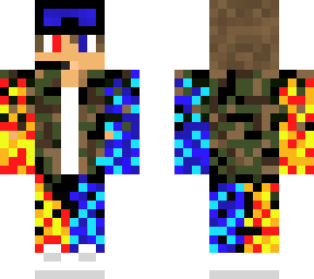 sunlitoaster49 fire/water leger skin
