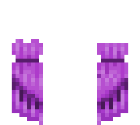 violet ball gown