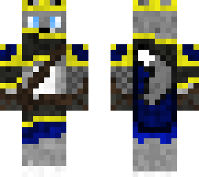 wolf king blue