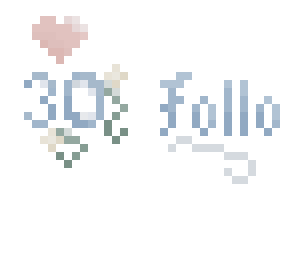 3 0 f o l l o w e r s ! !
