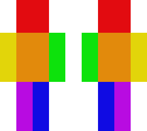 a weird rainbow