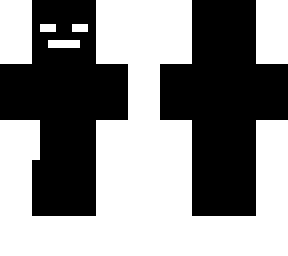 black and white thing