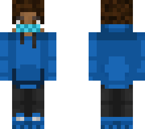 black blue purpled skin v2 with mask