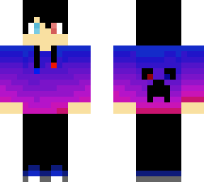 blue and red headphone boy