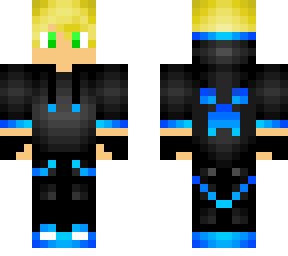 blue blonde boy