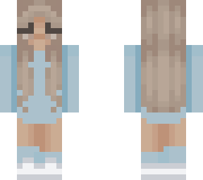 blue girl