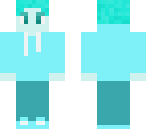 blue person